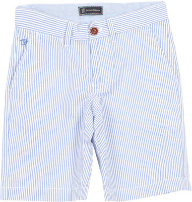 

Indian Terrain Short For Striped Cotton Modal Blend(Blue
