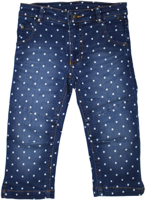 

FS Mini Klub Short For Girls Cotton Linen Blend, Cotton Nylon Blend, Cotton Linen Blend(Blue, Pack of 1, Lightwash