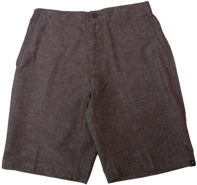 

Acetone Solid Men's Brown Basic Shorts