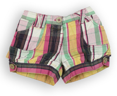 

Lilliput Short For Girls Checkered Cotton Linen Blend, Cotton Nylon Blend, Cotton Linen Blend(Multicolor, Pack of 1, Multi