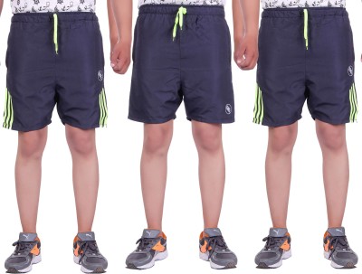 

Belmarsh Striped Men's Multicolor Sports Shorts, Navy