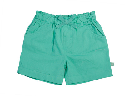 

FS Mini Klub Short For Girls Cotton(Green, Pack of 1