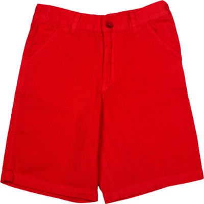 

Apricot Kids Short For Boys Printed Polyster(Red