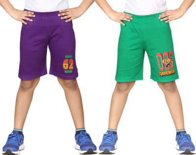 

Dongli Short For Boys Cotton Linen Blend, Cotton Nylon Blend, Cotton Linen Blend(Purple, Pack of 2, Combo color