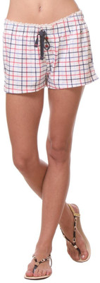 

Kotty Checkered Women' Multicolor Night Shorts
