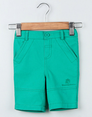

Beebay Short For Boys Cotton(Green, Pack of 1)