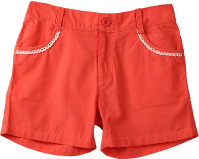 

Beebay Short For Girls Cotton(Orange), Coral