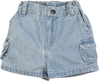 

ShopperTree Short For Girls Cotton(Blue, Pack of 1
