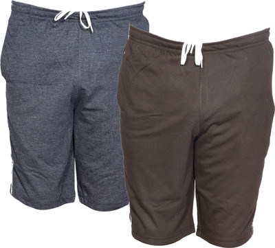 Tullis Solid Men Multicolor Bermuda Shorts