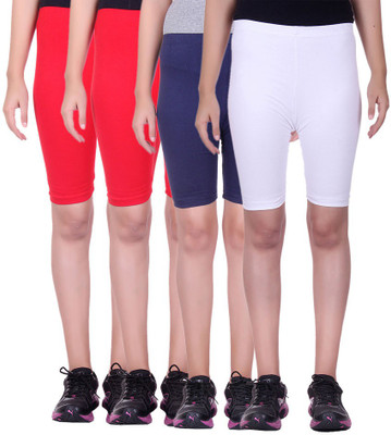 

Alisha Solid Women's Multicolor Cycling Shorts, Navy;red;white
