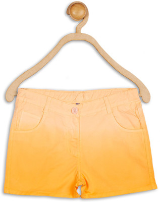 

612 League Short For Girls Solid Cotton(Orange