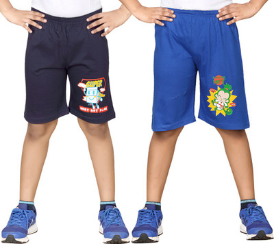 

Dongli Short For Boys Cotton Linen Blend, Cotton Nylon Blend, Cotton Linen Blend(Dark Blue, Pack of 2, Combo color