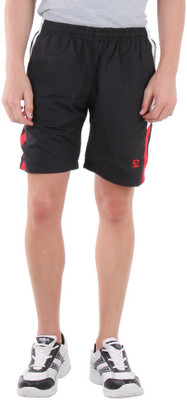 Sports 52 Wear Solid Men's Black, Red Sports Shorts available at flipkart for Rs.445