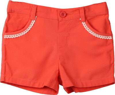 

Beebay Short For Girls Cotton(Orange), Coral