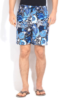 NAUTICA Printed Men Blue Shorts