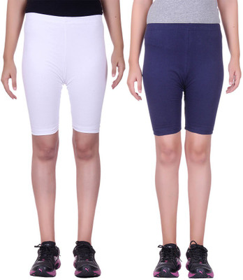 

Alisha Solid Women's Multicolor Cycling Shorts, Navy;white
