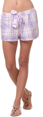 

Kotty Checkered Women' Multicolor Night Shorts