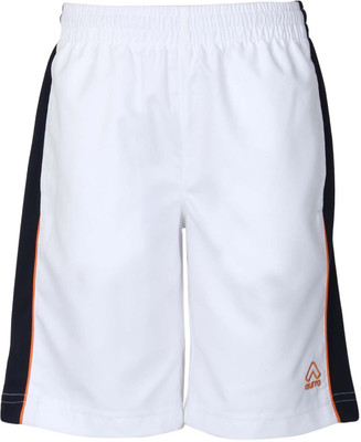 

Aurro Short For Boys Solid Polyster Cotton Blend, Polyester Linen Blend, Polyester Rayon Blend(White