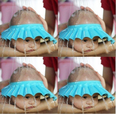 

sangaitap Adjustable Kids Shower Cap To Protect Eyes From Shampoo(Combo Offer Of 4 Pes)