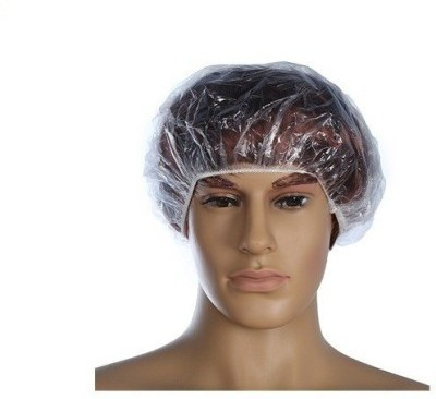 

Neon Disposable Plastic Shower Cap 100 Pcs