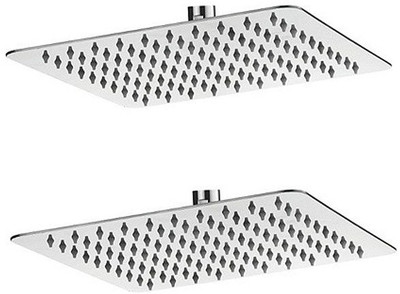 

Jainuine Alfa 4x4 inch Ultra Slim Shower -Set of 2 Shower Head