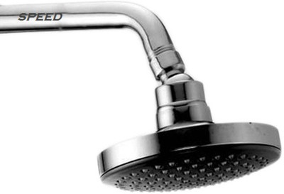SPEED Round 5 inch Head Overhead shower With Phantom 9 Inch Shower Arm Shower Head