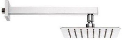 

SEK Super Ultra Thin SS Square (6"X6") Combo With (18") Long Steel Shower Head