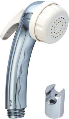 Kywin ABS Aqua White Health Faucet with Cylindrical Wall Hook Only Hand Shower Head available at flipkart for Rs.325