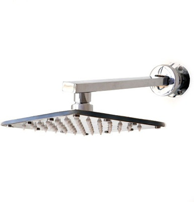 

buyer ultra thin rain shower head 6"x6" with arm 9 inch Shower Head