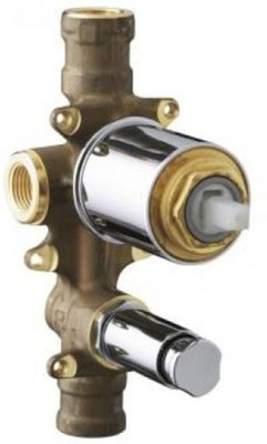 

Kohler VALVE, 1 HANDLE, RECESSED W/DIVERTER Showering(Chrome)