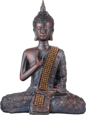 

JaipurCrafts Premium Gautam Buddha Decorative Showpiece - 24 cm(Polyresin, Multicolor)