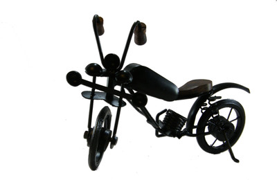 

Bangalore Handicrafts Motorcycle Showpiece Figurine(Spring) Decorative Showpiece - 20 cm(Wooden, Black, Brown)