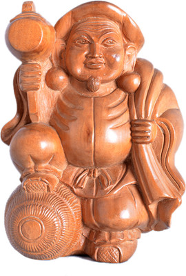 5% OFF on SC Handicrafts Sandalwood Laughing Buddha Decorative Showpiece - 14 cm(Wood, Brown) 5% OFF on SC Handicrafts Sandalwood Laughing Buddha Decorative Showpiece - 14 cm(Wood, Brown)