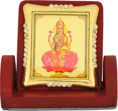 

Leganza Laxmi Dashboard Decorative Showpiece - 7 cm(Wooden, Multicolor)