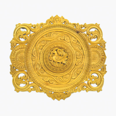 SC Handicrafts Decorative Showpiece - 16 cm(Wood, Beige) SC Handicrafts Decorative Showpiece - 16 cm(Wood, Beige)