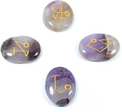 

Reiki Crystal Products Decorative Showpiece - 2 cm(Crystal, Purple)