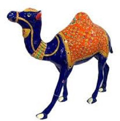 

charkhamart.com Decorative Showpiece - 12.5 cm(Aluminium, Blue)