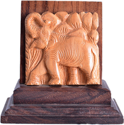 50% OFF on SC Handicrafts Sandalwood Rose Base Elephants Decorative Showpiece - 8 cm(Wood, Brown) 50% OFF on SC Handicrafts Sandalwood Rose Base Elephants Decorative Showpiece - 8 cm(Wood, Brown)