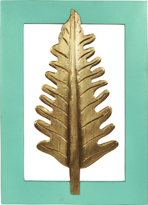 

Lal Haveli Wall Decor Wall Hanging Frame Wooden Showpiece Wall Painting Decorative Showpiece - 38 cm(Wooden, Light Blue)
