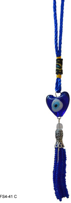 

Reiki Crystal Products Decorative Showpiece - 21 cm(Porcelain, Blue, Silver)