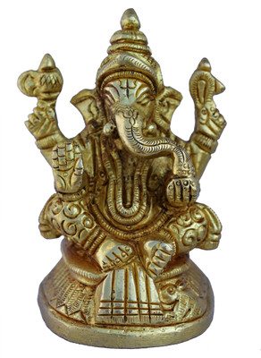 34% OFF on aakrati Ganesha Sculpture in Yellow Finish Decorative Showpiece - 8 cm(Wood, Yellow) 34% OFF on aakrati Ganesha Sculpture in Yellow Finish Decorative Showpiece - 8 cm(Wood, Yellow)