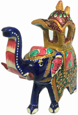 

Shopping Rajasthan Decorative Showpiece - 12 cm(Aluminium, Blue)