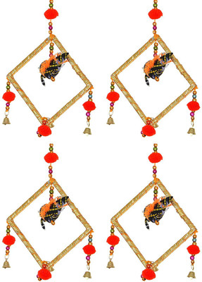 

Little Jaipur Fabric Bird Door Hanging Set Toran(Fabric)