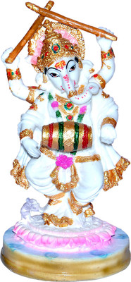 53% OFF on Vaah Dandiya Ganesh Decorative Showpiece - 24 cm(Polyresin, Multicolor) 53% OFF on Vaah Dandiya Ganesh Decorative Showpiece - 24 cm(Polyresin, Multicolor)