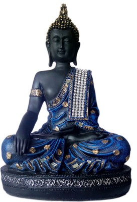 

Heeran Art Buddha Idol Premium Decorative Showpiece - 30 cm(Polyresin, Multicolor)