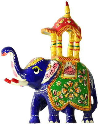 

Crafticia Decorative Showpiece - 14.8 cm(Cast Iron, Multicolor)