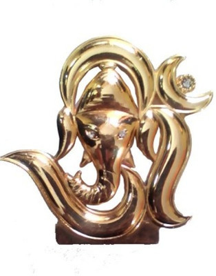 

Aastha Decorative Showpiece - 6 cm(Cast Iron, Brown)