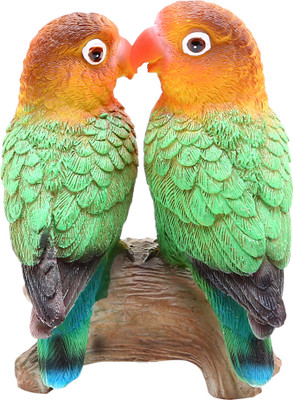 

shivika enterprises Decorative Showpiece - 6 cm(Polyresin, Orange)