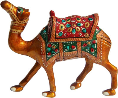 42% OFF on Handicrafts Paradise Camel Decorative Showpiece - 11 cm(Aluminium, Multicolor) 42% OFF on Handicrafts Paradise Camel Decorative Showpiece - 11 cm(Aluminium, Multicolor)