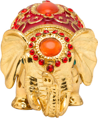 33% OFF on Prachin Elephant 1pc Kc-2104 Decorative Showpiece - 5 cm(Brass, Multicolor) 33% OFF on Prachin Elephant 1pc Kc-2104 Decorative Showpiece - 5 cm(Brass, Multicolor)